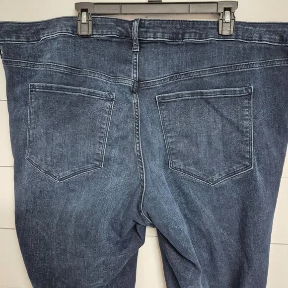 Old Navy Womens High-Rise Rockstar Super Skinny Jeans Dark Wash Size 24 - Picture 7 of 7